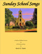 Sunday School Songs SATB choral sheet music cover